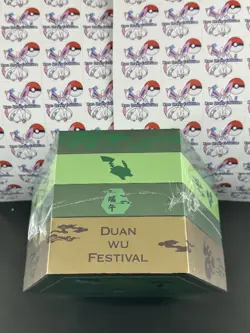 IN STOCK Pokemon Chinese Exclusive DragonBoat Festival Gift Box Rayquaza Pikachu - Image 5