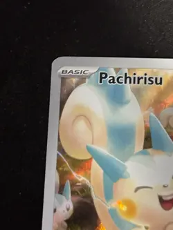 Pokemon TCG Scarlet & Violet Pachirisu 208/198 Illustration Rare - Image 2