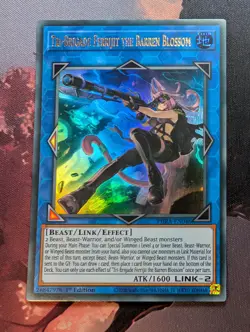 Yugioh Tri-Brigade Ferrijit The Barren Blossom PHRA-EN046 Ultra Rare NM - Image 1