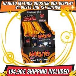 Naruto Mythos TCG Booster Box Display 24 Packs ENG 1st Edition Sealed SHIP48H - Image 2