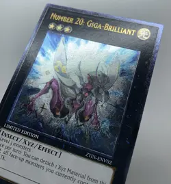 Number 20: Giga-Brilliant - ZTIN-ENV02 - Ultimate Rare - Limited Edition Yugioh - Image 2