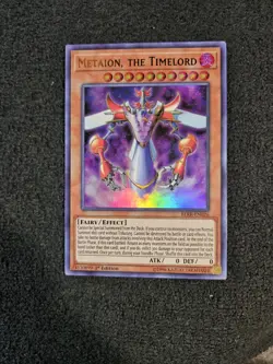 Metaion, the Timelord - BLRR-EN026 - Ultra Rare 1st Ed Yugioh - LP - Image 1
