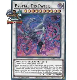 Yugioh! 1x Bystial Dis Pater RA05-EN041 Collector's Rare 1st Ed NM - Image 1