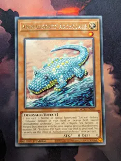 Animadorned Archosaur - Rare 1st Edition WISU-EN050 - NM - YuGiOh - Image 1