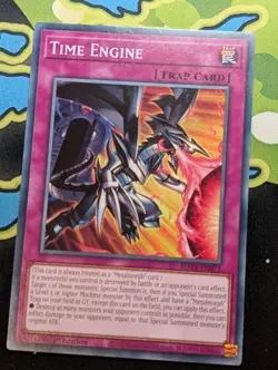 Time Engine ROTA-EN072 1st Edition YuGiOh TCG Card - Image 1