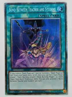 YuGiOh Rarity V 5 RA05-EN061 Bond Between Teacher and Student Starlight Rare - Image 1