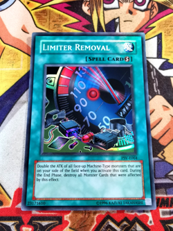 Limiter Removal psv-e064 Unltd Ed (NM+) Super Rare Yu-Gi-Oh! - Image 1