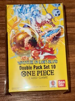 One Piece TCG OP15 EB04 Adventure on Kami’s Island Double Pack 10 New Sealed - Image 1