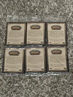 World of Warcraft - (6) Sealed Promo Packs - Image 1