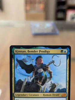 Kinnan, Bonder Prodigy Ikoria: Lair of Behemoths Magic the Gathering Card 192! - Image 2