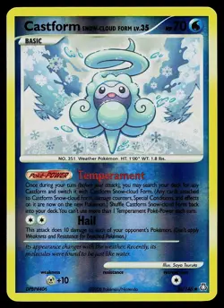 Pokemon Card - Castform Snow-Cloud Form Legends Awakened 50/146 Reverse Holo - Image 1
