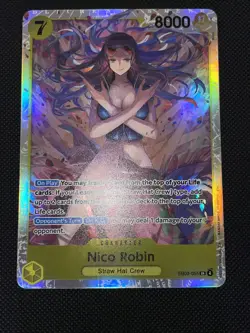 Nico Robin EB03-055 SR Super Rare Extra Booster Heroines Edition One Piece Card - Image 2