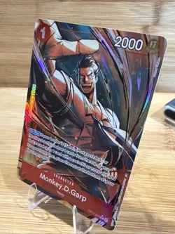 Monkey D. Garp Alt Art OP13-016 - One Piece English Rare Foil Card - Image 3