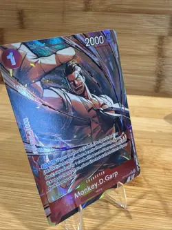 Monkey D. Garp Alt Art OP13-016 - One Piece English Rare Foil Card - Image 4
