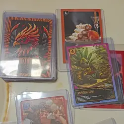 Solfire Gardens Phoenix Forge Card Lot. 25 mixed cards in hard sleeves. New. - Image 2