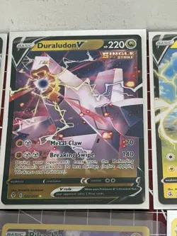 Pokemon TCG V Card Lot x10 Pikachu Mewtwo Zamazenta Full Art Bundle - Image 3