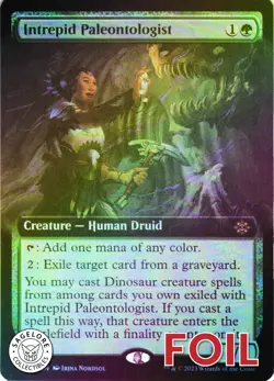 Intrepid Paleontologist (Extended) - The Lost Caverns of Ixalan (381) - NM Foil - Image 1