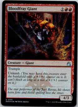 Magic the Gathering Foil Bloodfray Giant Ravnica Remastered MTG Free Shipping - Image 1