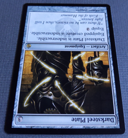 MTG Darksteel Plate | Mirrodin Besieged | NM | Artifact Equipment EDH - Image 3