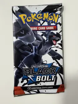 (VERY HEAVY)🔥 22.78g Pokemon TCG Black Bolt Booster Pack Factory Sealed✅ - Image 2