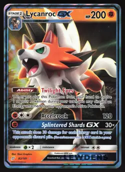 Lycanroc GX - 82/181 - Ultra Rare - Team Up - Pokemon Card - Image 1