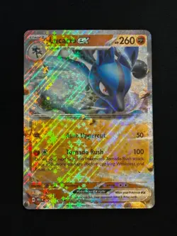 Pokemon Lucario ex 051/131 Sv: Prismatic Evolutions Holo - Image 1