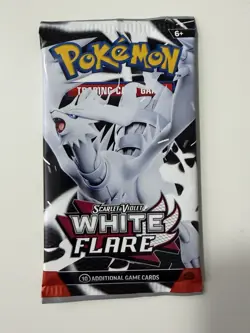 (HEAVY)🔥 22.57g Pokemon TCG White Flare Booster Pack Factory Sealed✅ - Image 2
