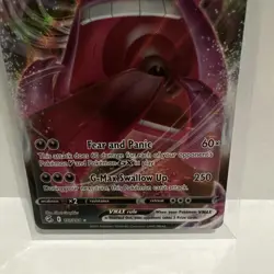 Pokemon Gengar VMAX Single Strike Ultra Rare Holo 157/264 Fusion Strike Card - Image 3