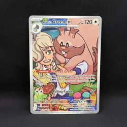 Arven's Greedent 205/182 Pokemon Sv10: Destined Rivals Illustration Rare NM - Image 1