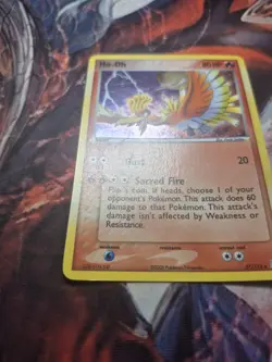 Ho-oh 27/115 - ex Unseen Forces Holo Rare Pokemon TCG LP/MP - Image 4