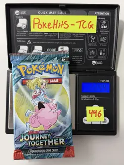 (HEAVY)🔥22.44g Pokemon TCG Journey Together Booster Pack Factory Sealed ✅ - Image 1