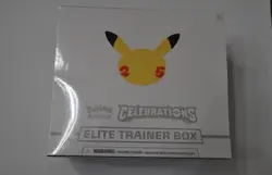 Pokemon Celebrations 25th Anniversary Elite Trainer Box ETB Sword & Shield - Image 1