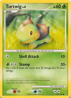TURTWIG 131/147 C SUPREME VICTORS POKEMON HP - Image 1
