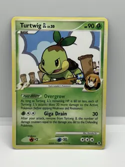 Turtwig GL #85 – Rising Rivals – Lightly Played Pokemon TCG - Image 1