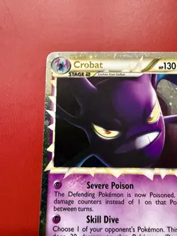 Pokemon Crobat Prime Unleashed Holo 84/95 (2010) English - Image 2