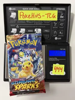 (VERY HEAVY)🔥 22.62g Pokemon TCG Surging Sparks Booster Pack Factory Sealed✅ - Image 1