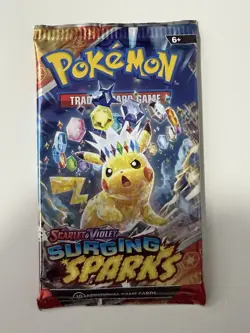 (VERY HEAVY)🔥 22.62g Pokemon TCG Surging Sparks Booster Pack Factory Sealed✅ - Image 2