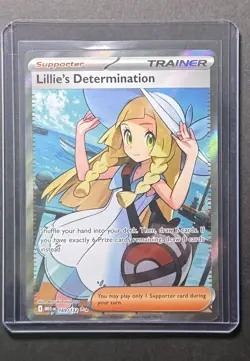 Lillie's Determination 169/132 Ultra Rare Pokemon Mega Evolution - Image 1