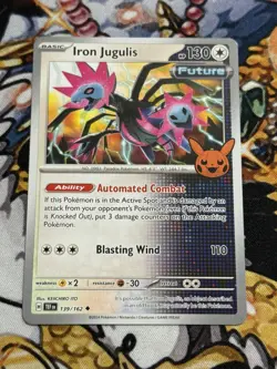 Pokemon Trick-or-Trade 2024 Temporal Forces 139/162 Iron Jugulis - Image 1