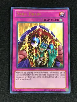 YUGIOH SKILL DRAIN TU08-EN001 ULTRA NM - Image 1