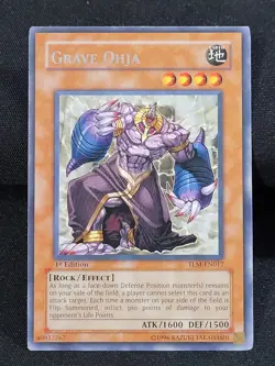 3 x YuGiOh Grave Ohja TLM-EN017 1ST Rare NM - Image 3