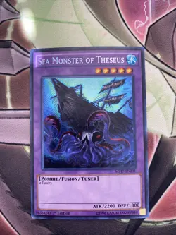 Yugioh Sea Monster Of Theseus Secret Rare MP17-EN231 1st Ed NM free shipping! - Image 1