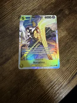Borsalino EB04-058 SR - One Piece TCG Adventure on Kami's Island - Image 1