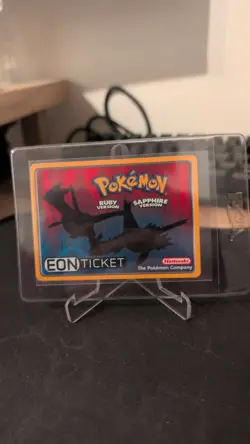 2003 Pokemon Eon Ticket Ruby Sapphire Card MINT - Image 1