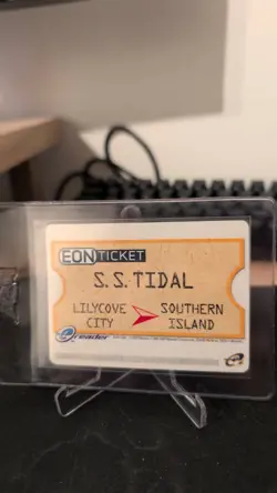 2003 Pokemon Eon Ticket Ruby Sapphire Card MINT - Image 2