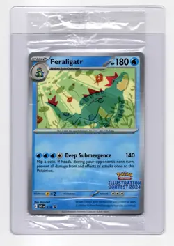 Feraligatr - (Illustration Contest 2024) Promo SV: Scarlet & Violet Promo Cards - Image 1
