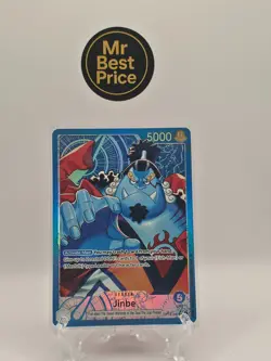 Jinbe Alt Art AA OP14-040 Leader NM OP14 Eng Card Game CCG - Image 1