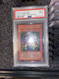 2003 Yu-Gi-Oh! card DCR #012 Reflect Bounder Holo 1st Edition PSA 9 Mint - Image 4