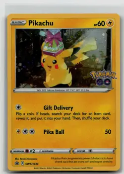 Pikachu - SWSH234 SWSH: Sword & Shield Promo Cards Holo - C - Image 1