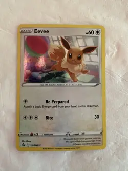 Eevee SWSH212 SWSH: Sword & Shield Promo Cards Holo - Image 1